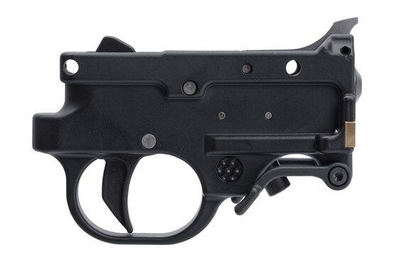 Black combat curved bow trigger for Ruger 10/22 by CMC Triggers